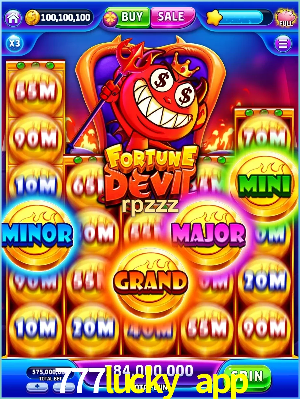 777lucky app — galeri tampilan Resmi APK